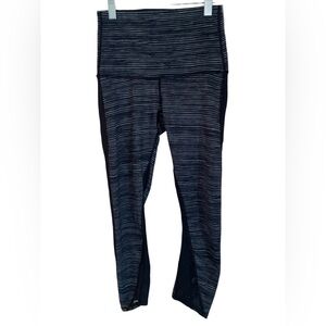 Lululemon Women Cropped Capri Leggings ‎ Size 4 Black CA 35801 RN 106259